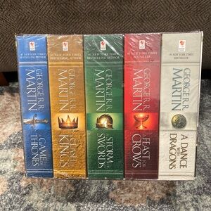A Game of Thrones by George R. R. Martin, 5-Book Boxed Set, A Song of Ice & Fire